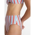 thumbnail image 4 of Time and Tru Women's and Women's Plus High Waisted Bikini Bottoms, Sizes XS-3X, 4 of 5