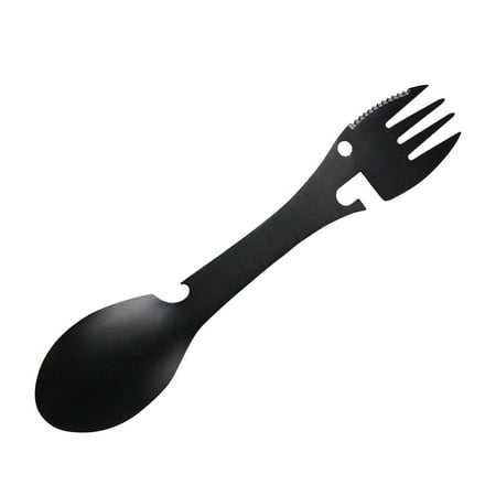 

Five-in-one Fork Spoon And Knife Essential Camping Outdoor Tableware Cookware