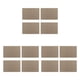 thumbnail image 1 of Inteprter 4 piezas de manteles individuales de lino con aislamiento térmico para de comedor, vajilla lavable, mantel individual para el hogar, Type1 NO1, 1 of 6
