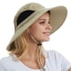 thumbnail image 1 of EINSKEY Sombrero de ala ancha para el sol, protección UV UPF 50+, impermeable, plegable, para hombres y mujeres, pesca, senderismo, playa, jardín, 1 of 1