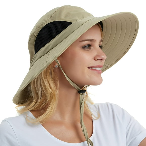 EINSKEY Sombrero de ala ancha para el sol, protección UV UPF 50+, impermeable, plegable, para hombres y mujeres, pesca, senderismo, playa, jardín
