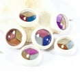thumbnail image 4 of Polvo de espejo para uñas en 3 colores metálicos con 2 pinceles - Efecto cromo brillante #12, 4 of 6