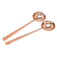 thumbnail image 1 of Godinger 70012 Hammered Salad Servers, Copper, 1 of 1