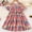 B Multicolor, variant on ITSAME Dress for Toddler Girls, Floral Print Ruffle Round Neck Summer Fashion Casual Sleeveless Dress Multicolor 3-4T