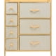 thumbnail image 5 of Cómoda Organizador Houzer de Bambu 7 Cajones blanco, 5 of 6