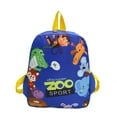 thumbnail image 2 of Childrens Cartoon Animal Pattern Backpack Childrens Shoulder School Bag, 2 of 8