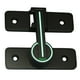 thumbnail image 4 of Cerraduras abatibles para puertas de granero La seguridad evita robos Cerraduras de puertas resistentes sin perforaciones para jardín Baño Garaje al aire libre MK 009 Luminoso de 180 grados, 4 of 9