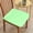 Mint Green #3, variant on Polyester Chair Cushions Set of 2 | 40X40Cm Solid Color Seat Pads | Comfortable Dining & Office Chair Cushions | Household & Student Seat Support