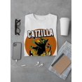 thumbnail image 3 of Catzilla T-Shirt Men -Smartprints Designs, Male Small, 3 of 4