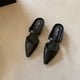 thumbnail image 3 of Bailamos 2023, nuevas zapatillas para mujer, sandalias casuales suaves para mujer, moda, punta puntiaguda, zapatos de mujer sin cordones, 3 of 5
