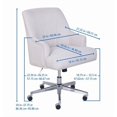 thumbnail image 4 of Scranton & Co Chaise de Bureau à Domicile en Beige Grès, 4 of 6