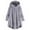 New/Gray, variant on Patlollav Womens Wool Coat Plus Size Button Plush Tops Hooded Loose Cardigan Winter Jacket