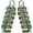 Green, variant on TRADESAFE Lockout Tagout Locks with Master Keys, Purple Keyed Different LOTO Locks, 10 pcs, 2 Keys