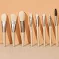 thumbnail image 1 of WREESH Makeup Brush Set Full Set Of 8 Mini Brushes With Wooden Handle Soft Bristles, 1 of 2