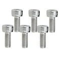 thumbnail image 1 of Tuerca de guitarra eléctrica Yuyangstore 6 uds abrazadera bloqueada cuerda sillín Tornillos hexagonales plata, 1 of 6