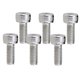 thumbnail image 1 of Tornillos de guitarra Baoblaze 6 piezas plata, 1 of 6