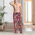 thumbnail image 6 of Haiem Rooster Head Men's Pajama Pants Ultra Lightweight Pjs Bottoms Sleepwear Bottom Pants With Pocket Drawstring-X-Large, 6 of 7