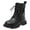 b#Black660, variant on CAIVO Children Flat Comfortable Soft Soled Boots Fashionable Outdoor Warm Boots Kids Birthday Shoes Solid Color Footwear