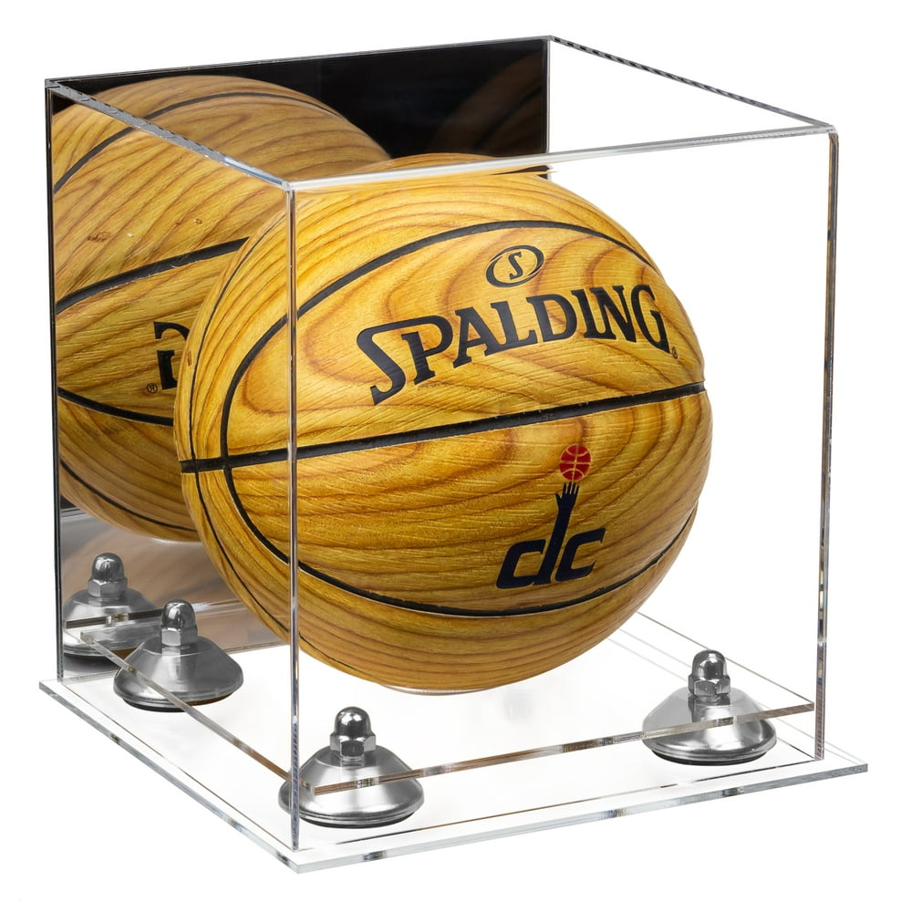 Acrylic Mini Miniature (not Full Size) Basketball Display Case with