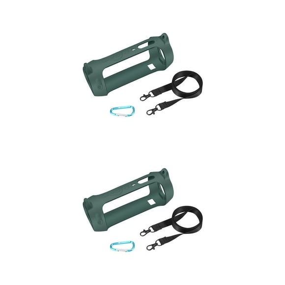 Sidaley Funda protectora de silicona para altavoz Charge 4, funda protectora portátil de silicona para montañismo, accesorio para altavoz Type1 NO1