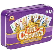 PlayMonster Five Crowns Collectible Tin – Card Game for Kids and Adults, Family Game Night, The Game isn’t Over Until the Kings Go Wild!, 5 Suited Rummy Style Card Game, 1-7 Players, Ages 8+