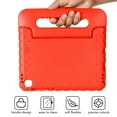 thumbnail image 3 of iPad 10.2 Case 9th Gen 2021/8th Gen 2020/7th Gen 2019, Kids Shockproof Lightweight Durable EVA Convertible Handle Stand Protective Cover, Red, 3 of 6