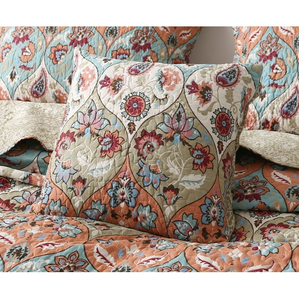 DaDa Bedding Juego de dos Fundas de Almohada Bohemia Garden Party (LH1403)