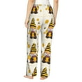 thumbnail image 3 of Daiia Beekeeper Gnome Holding A Glass Women's Sleep Pant with Pockets and Drawstring,Pajama Pants-Medium, 3 of 9