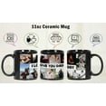 thumbnail image 3 of Printtoo PersonalizedPhotoCollage CoffeeMugI Love You Daddy Custom Picture Ceramic CupDishwasher & Microwave Safe- 11 Oz -Black, 3 of 6