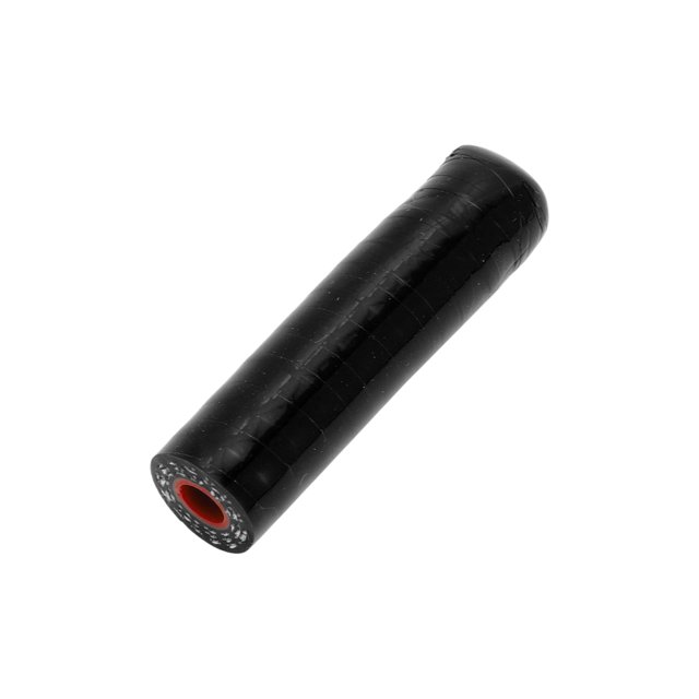 Ofertas Únicas 1 Pcs 50mm de Longitud 6mm/0.24" ID Negro Rojo Tapa de Extremo de Manguera de Silicona de Caucho para Automóvil Tapa de Blanqueo Reforzada de Silicona para Tubo de Derivación Universal