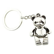 FOY-MALL Fashion Cute Metal Bear Keychain Favors J1145