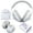 Gray, variant on Momfree 2 in 1 Baby Ear Muffs, Noise Reduction Earmuffs & Adjustable Headband for Baby, Hearing Protection Headphone,Blue