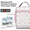thumbnail image 4 of Cute Pig Insulated Lunch Bag – Waterproof Soft Cooler Tote for Travel, Work, or Camping, 4 of 6