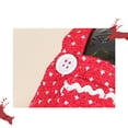 thumbnail image 2 of Bewildely Cubierta de botella de vino Delantal Vestido Manga protectora Decoración de de comedor A prueba de polvo Navidad Cerveza Winebottle Ropa Kits de decoración para fiestas Caqui Bewildely HA070539-03, 2 of 6