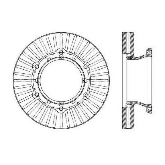 CENTRIC PARTS - BRAKE ROTOR