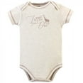 thumbnail image 4 of Touched by Nature Organic Cotton Bodysuits 5pk, Little Giraffe, 18-24 Months, 4 of 6