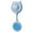 Blue, variant on Byujiro Mini Handheld Portable Suction Cup Fan USB Rechargeable 3 Speed Adjustable Quiet Fan Cute Cat Ear Design Wall-Mounted Fan for Bathroom, Toilet, Desktop & Travel Use