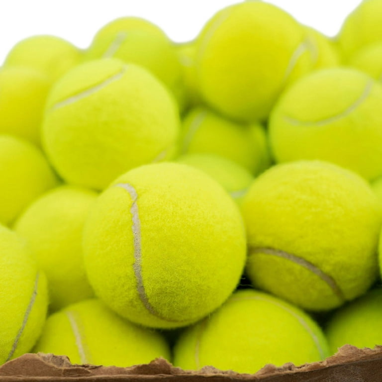 100 Bulk Tennis Balls for Dogs Toys & Heavy Chewers 