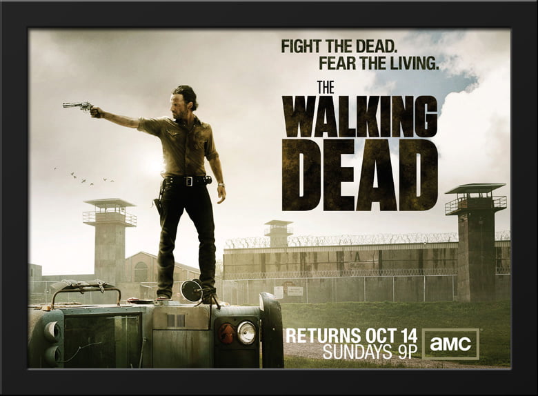 The Walking Dead Fight the Dead Fear the Living TWD 11X17 AMC Poster 