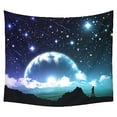 thumbnail image 1 of Coofit Wall Tapestry Creative Pattern Fashion Wall Hanging Fabric Home Wall Decoration, 1 of 6