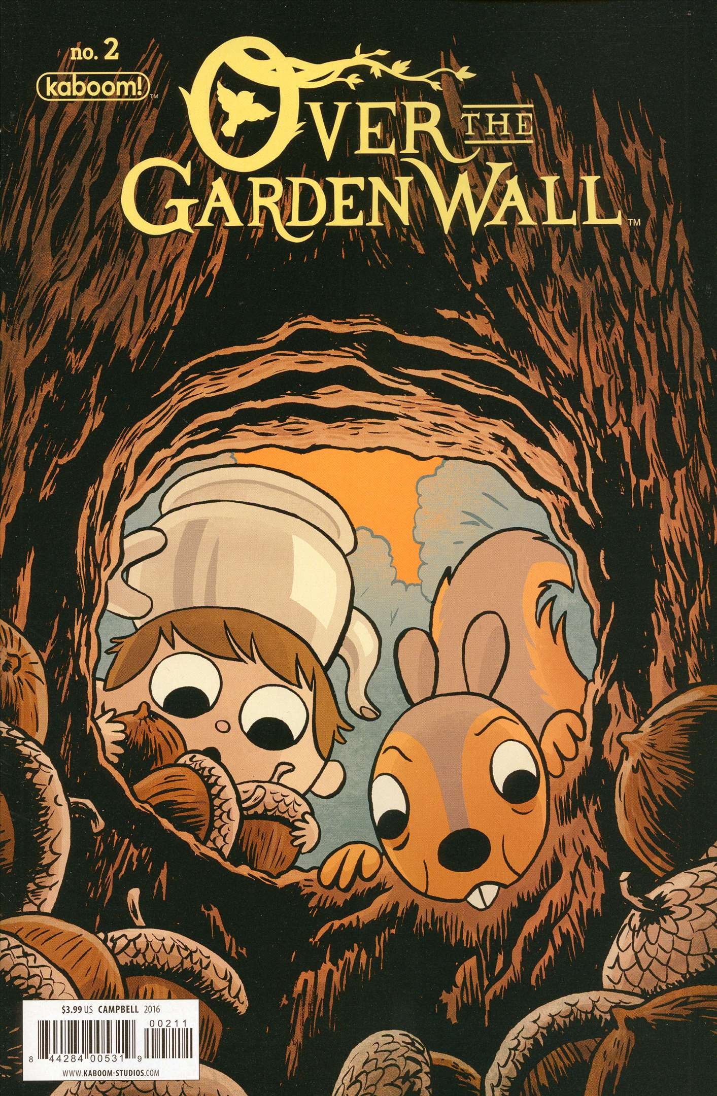 Over The Garden Wall Ongoing 2 VF ; Boom! Comic Book