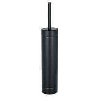 Bath Bliss  Adult Slender Toilet Brush with Weighted Base in Black