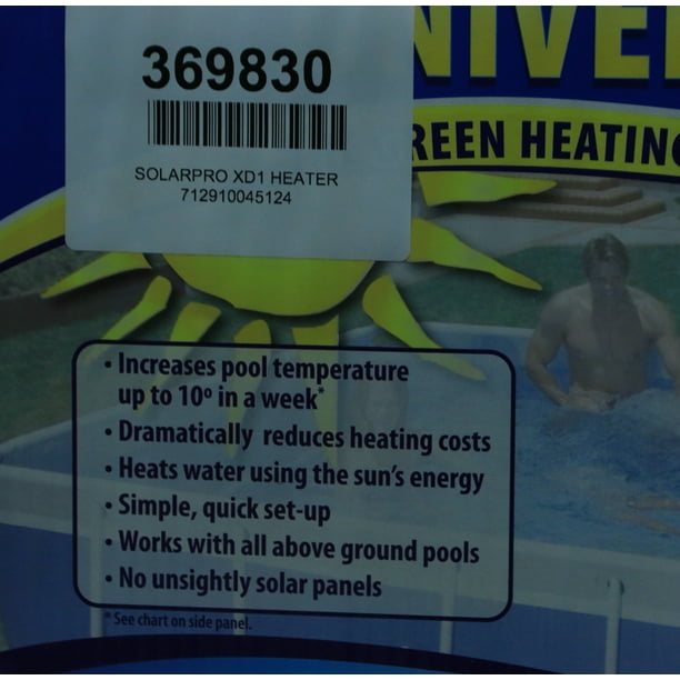 solar pool heater walmart