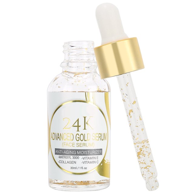 Suero Facial Hidratante Concentrado Antienvejecimiento Suero Facial 30ml ISNER MILE 24k Gold Face Serum ácido Hialurónico Concentrado Facial Hidratante Suero Antienvejecimiento ANGGREK Otros