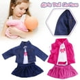 thumbnail image 3 of QHUDLV Christmas Doll Clothes Set for 18" Dolls, Holiday Outfit with Accessories, Gift for Birthday or Christmas, 3 of 9