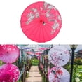 thumbnail image 6 of Classical Dance Parasol 32" Chinese Oiled Paper Umbrella for Village Scenery Style B, 6 of 8