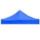 thumbnail image 1 of Toldo superior de tela Oxford, 3 x 3 m, cuadrado azul, plegable, a prueba de rayos UV, cubierta de tela para sombrilla a prueba de lluvia, 1 of 10