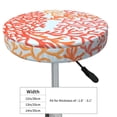 thumbnail image 2 of Goofa Corals Printed Stool Covers Round, Waterproof Round Bar Stool Covers Anti-Slip Round Bar Stool Seat Cover with Elastic Bands Durable -12 inch, 2 of 7
