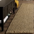 thumbnail image 4 of SAFAVIEH Natural Fiber Emory Geometric Jute Area Rug, Natural/Grey, 4' x 6', 4 of 10
