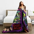 thumbnail image 5 of Hocus Pocus Kids Adults Ultra-Soft Micro Fleece Blanket Throw All Season Fuzzy Lightweight Throw Blankets For Office Company Home Couch Bed Sofa 80"X60", 5 of 5